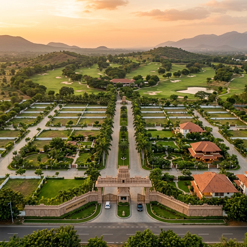 Godrej Plots Coimbatore — Premium Gated Plotted Community near Golf Club